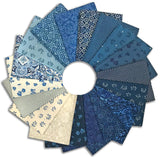 Windham Pre-Cut 18 Piece Fat Quarter Bundle - FATQBANY X - Banyan