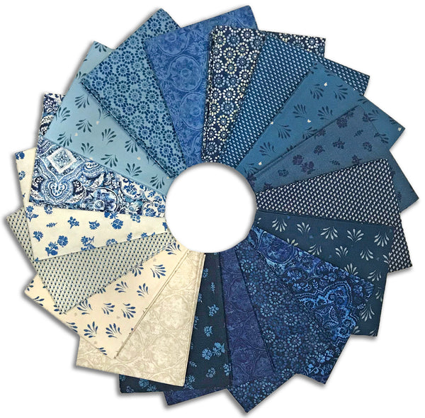 Windham Pre-Cut 18 Piece Fat Quarter Bundle - FATQBANY X - Banyan