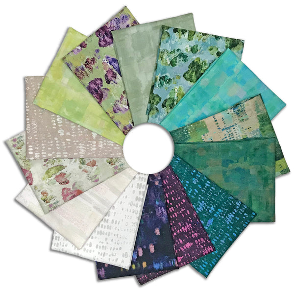 Matt's Windham Pre-Cut 14 Piece Fat Quarter Bundle - Grounded