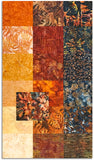 Matt's Hand-Cut Hoffman Batiks Pre-Cut 19 Piece Fat Quarter Bundle - Autumn Sunsets