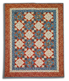Kings Crown 69 x 52.5" Fully Finished Sample Quilt - Northcott - Farmhouse Sampler