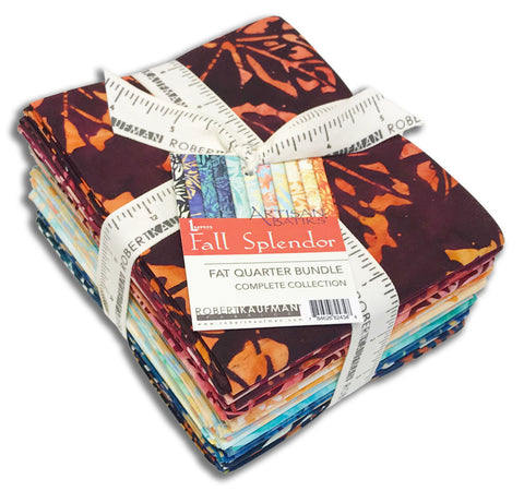 Kaufman Artisan Batiks Pre-Cut 20 Piece Fat Quarters  2196 20 - Fall Splendor