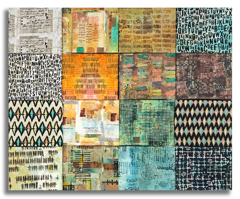 Free Spirit Pre-Cut 16 Piece Fat Quarter Bundle - On Your Mark