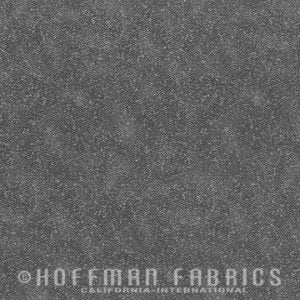 Hoffman Metallic G8555 55S Charcoal/Silver Brilliant Blender By The Yard