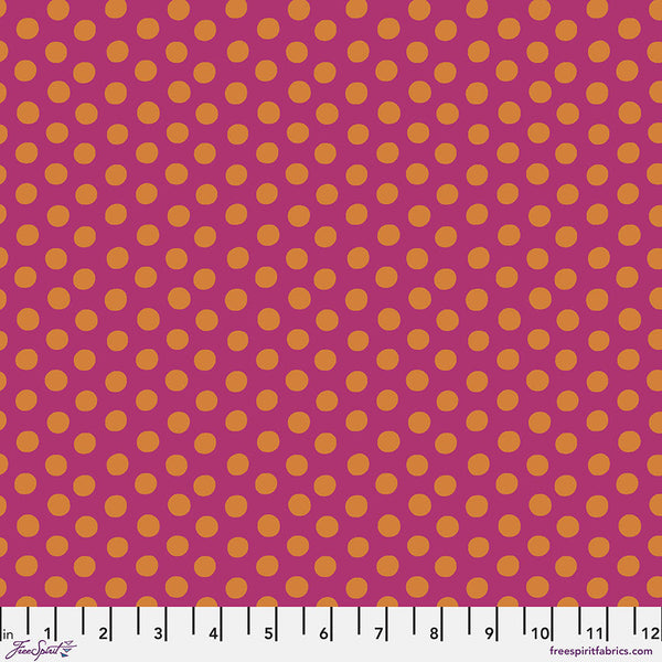 Free Spirit Kaffe Fassett GP70 Magenta Spot By The Yard