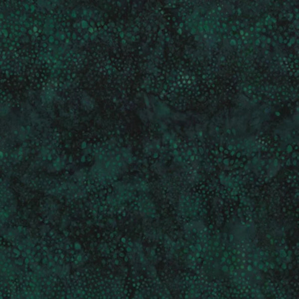 Hoffman Batik X2613 216 Black Jade Abstract Dots By The Yard