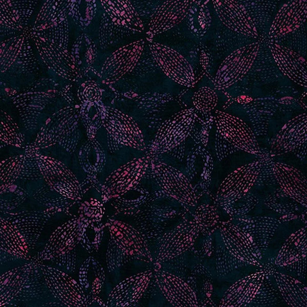 Hoffman Batik X2626 97 Raspberry Dotty Tile By The Yard