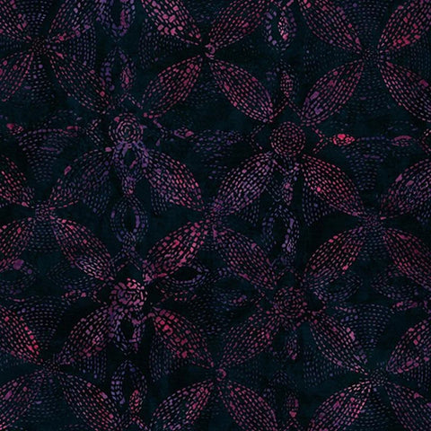 Hoffman Batik X2626 97 Raspberry Dotty Tile By The Yard