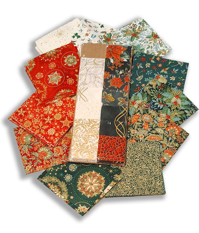 Matt's Mystery Bundles - Blooming Holiday Pre-Cut Scrap Kits - Mystery Remnants -