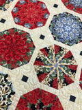 Kaleidoscope 60 x 68" Fully Finished Sample Quilt - Kaufman Imperial