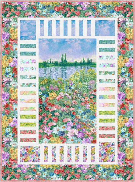 Timeless Treasures - Impression See Thru & Glorious CD4256 Digital Shop Sample 51" x 69"