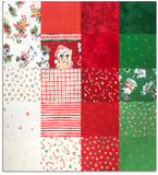 Matt's Pre-Cut 20 Piece Fat Quarter Bundle - P&B Textiles - Little Darling's Christmas