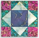 Northcott Pre-Cut 12 Block King's Crown Quilt Kit - Midas Touch