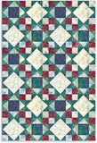 Northcott Pre-Cut 12 Block King's Crown Quilt Kit - Midas Touch