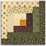 Moda Kansas Troubles Pre-Cut Log Cabin Table Runner Kit - Autumn Prairie