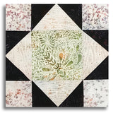Hoffman Batik Pre-Cut 12 Block King's Crown Quilt Kit - Berry Patch