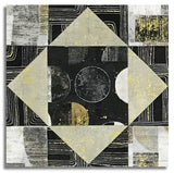 Matt's Northcott Metallic Pre-Cut 12 Block King's Crown Quilt Kit - Gatsby