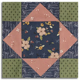 Matt's Riley Blake Pre-Cut 12 Block King's Crown Quilt Kit - Charmed & Treasured