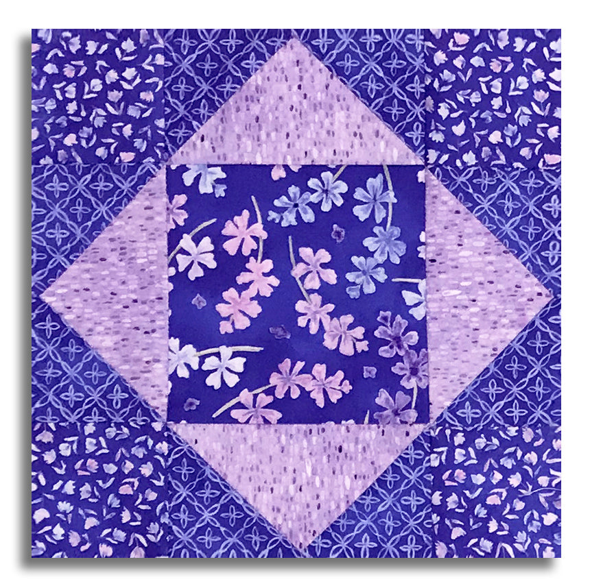 Moda Pre-Cut 12 Block King's Crown Quilt Kit - Delphinium – Jordan Fabrics