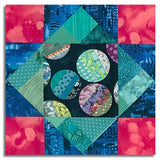 Matt's Studio E Pre-Cut 12 Block King's Crown Quilt Kit - Meow Mix