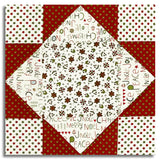 Matt's Moda Pre-Cut 12 Block King's Crown Quilt Kit - Chilly