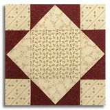 Moda Kansas Troubles Pre-Cut 12 Block King's Crown Quilt Kit - Quail Run