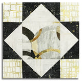 Matt's Northcott Metallic Pre-Cut 12 Block King's Crown Quilt Kit - Gatsby