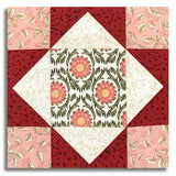 Riley Blake Pre-Cut 12 Block King's Crown Quilt Kit - Tangled Garden