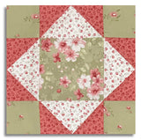Studio E Pre-Cut 12 Block King's Crown Quilt Kit - Elizabeth