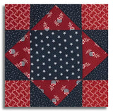 Moda Pre-Cut 12 Block King's Crown Quilt Kit - American Gatherings III