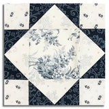 Matt's Moda Pre-Cut 12 Block King's Crown Quilt Kit - Breathtaking Blues