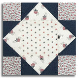Moda Pre-Cut 12 Block King's Crown Quilt Kit - American Gatherings III