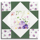 Matt's Clothworks Pre-Cut 12 Block King's Crown Quilt Kit - Chateau En Fleur
