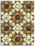 Matt's Moda Pre-Cut 12 Block King's Crown Quilt Kit - Northwoods Lodge