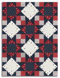 Moda Pre-Cut 12 Block King's Crown Quilt Kit - American Gatherings III