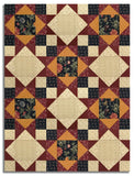 Moda Kansas Troubles Pre-Cut 12 Block King's Crown Quilt Kit - Quail Run