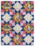 Blank Quilting Pre-Cut 12 Block King's Crown Quilt Kit - Florinda