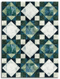 Matt's Northcott Pre-Cut 12 Block King's Crown Quilt Kit - Altitude