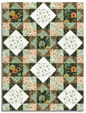Matt's Riley Blake Pre-Cut 12 Block King's Crown Quilt Kit - Worth Repeating