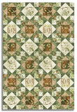 Matt's Northcott Pre-Cut 12 Block King's Crown Quilt Kit - Stonehenge Organics