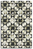 Matt's Northcott Metallic Pre-Cut 12 Block King's Crown Quilt Kit - Gatsby
