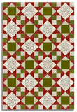 Matt's Moda Pre-Cut 12 Block King's Crown Quilt Kit - Chilly