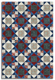 Northcott Pre-Cut 12 Block King's Crown Quilt Kit - Stars & Stripes 14