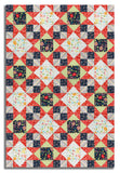 Moda Pre-Cut 12 Block King's Crown Quilt Kit - Delightfully Yours