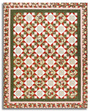 Riley Blake Pre-Cut 12 Block King's Crown Quilt Kit - Tangled Garden