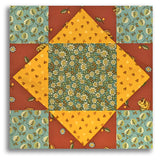 Andover Pre-Cut 12 Block King's Crown Quilt Kit - Gathering