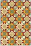 Andover Pre-Cut 12 Block King's Crown Quilt Kit - Gathering