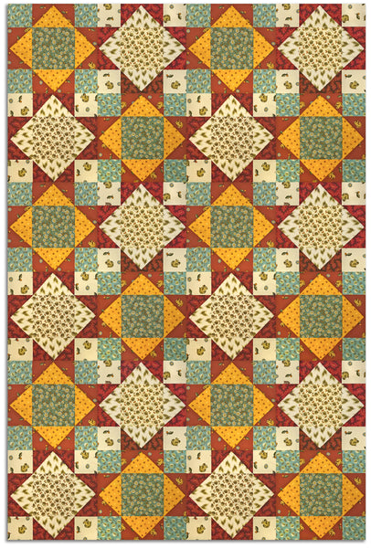 Andover Pre-Cut 12 Block King's Crown Quilt Kit - Gathering – Jordan ...