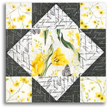 Windham Pre-Cut 12 Block King's Crown Quilt Kit - Tulip Fields