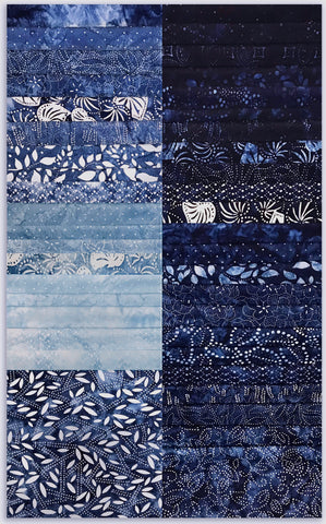 Kaufman Artisan Batiks Schneidet 42 Stück 10" Tortenquadrate Vor, 1268-42-Kasuri